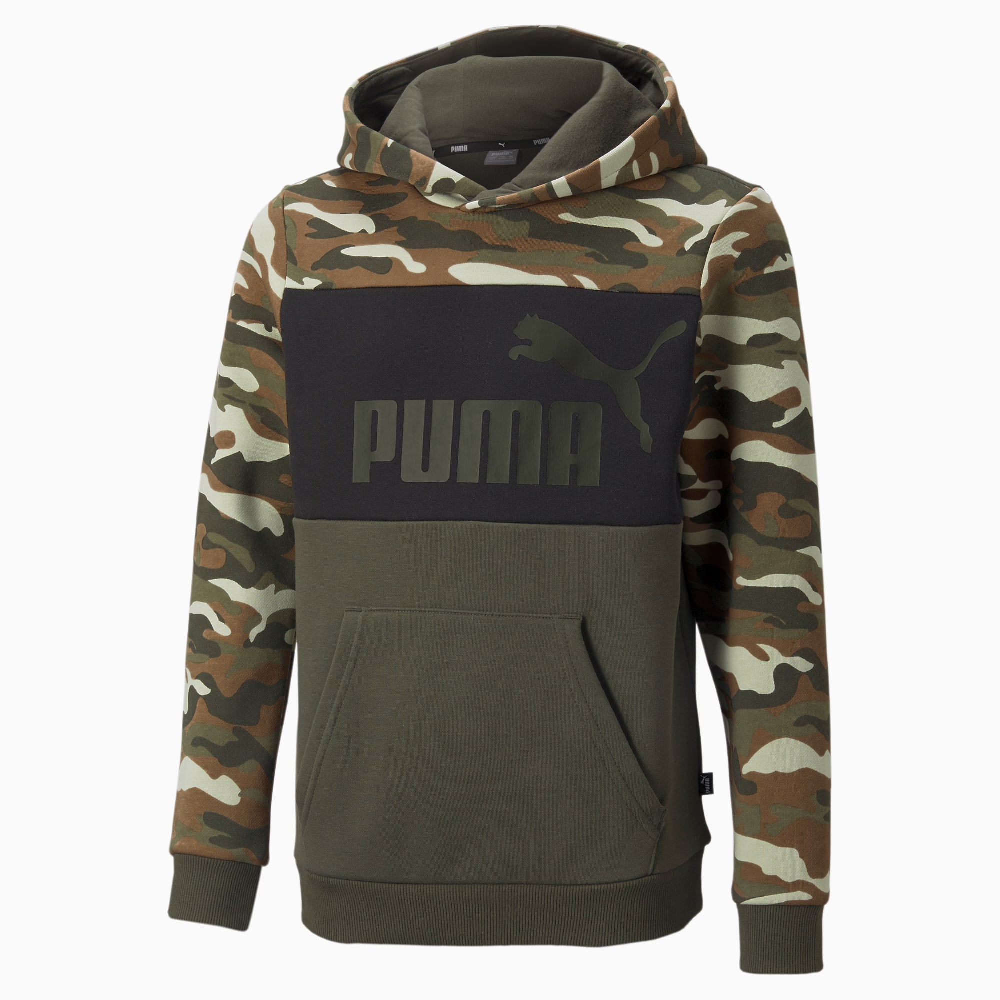 Puma camo hoodie top
